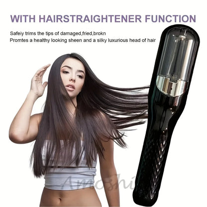 Portable mini straightener, evenly distributed heat, hair styling tool, lightweight travel friendly design