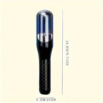 Portable mini straightener, evenly distributed heat, hair styling tool, lightweight travel friendly design