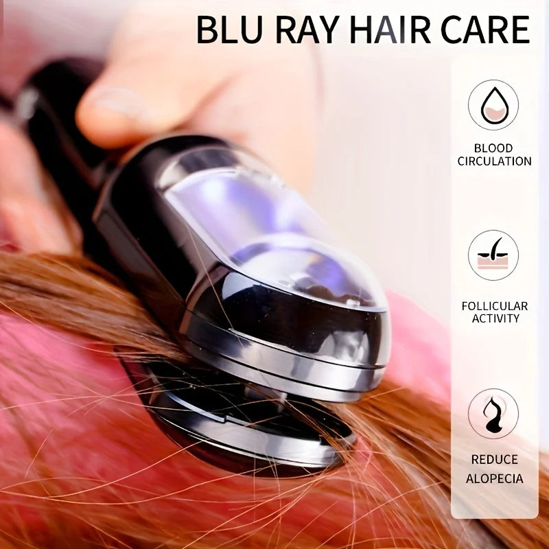 Portable mini straightener, evenly distributed heat, hair styling tool, lightweight travel friendly design