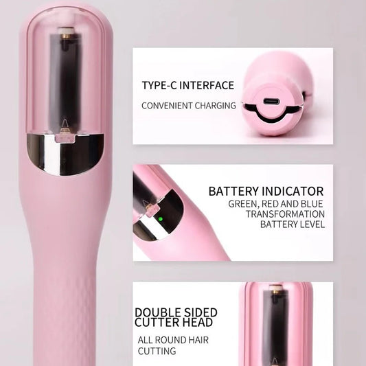 Portable mini straightener, evenly distributed heat, hair styling tool, lightweight travel friendly design