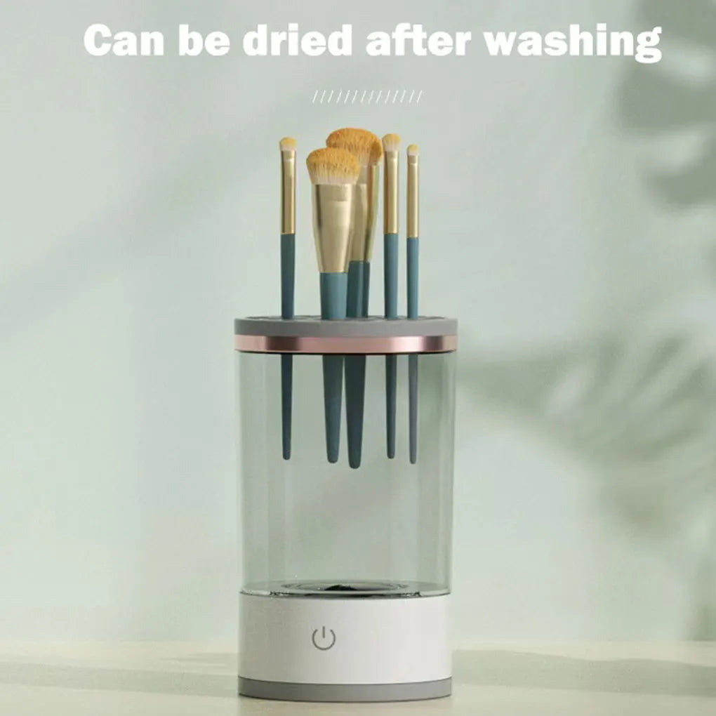 New Makeup Brush Cleaner Automatic Rotating Makeup Brush Cleaner  Electric Cosmetic Makeup Brush Rotary Washing Machine