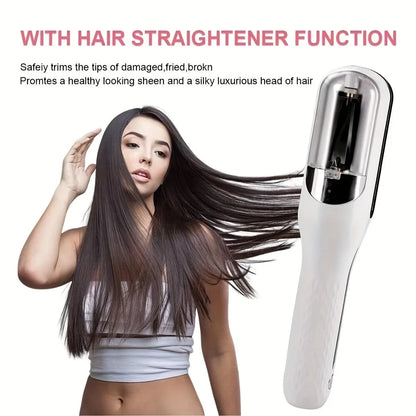 Portable mini straightener, evenly distributed heat, hair styling tool, lightweight travel friendly design