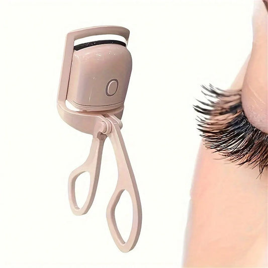 Quick-Heat Eyelash Curler - USB Rechargeable, Portable & Long-Lasting Lash Curler With Adjustable Temperatures